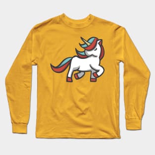 cute unicorn Long Sleeve T-Shirt